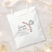 Sachets En Papier Baseball Homerun Diamant Gem  Save The Date     (Coupé)