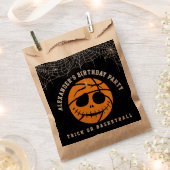 Sachets En Papier Basket d'Halloween Ball Trick ou Basketball Annive (Coupé)