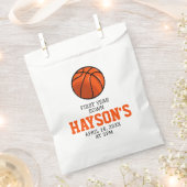 Sachets En Papier Basketball première année bas 1er anniversaire (Coupé)