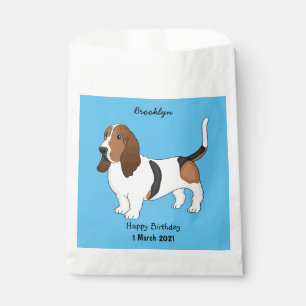 Sachets En Papier Basset hound dessin de chien
