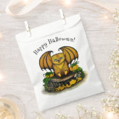 Sachets En Papier Bat d'Halloween mignonne (Coupé)