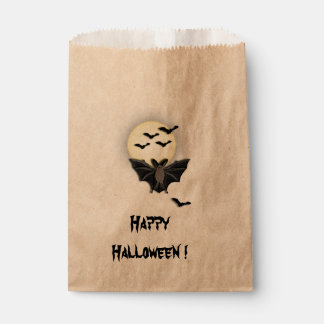 Sachets En Papier Bat halloween