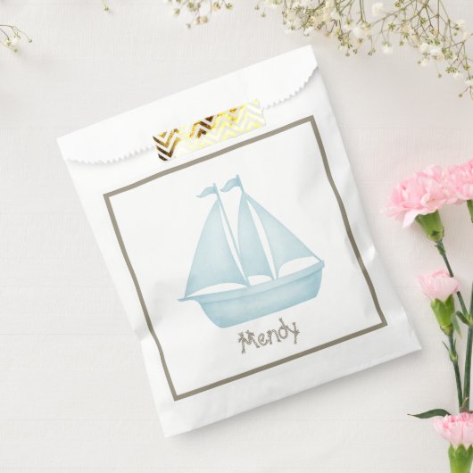 Sachets En Papier Bateau nautique (Scellé)