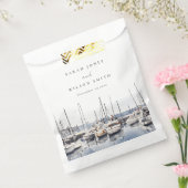 Sachets En Papier Bateaux côtiers en boue à Harbour Mariage (Scellé)