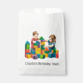 Sachets En Papier Bâtiments à l'Anniversaire Bash (Devant)