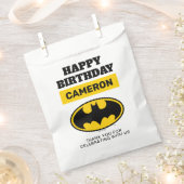 Sachets En Papier Batman | Gotham City Joyeux anniversaire (Coupé)