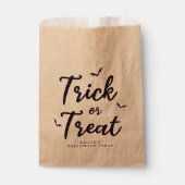 Sachets En Papier Bats violets et noirs Tricolés ou traités (Devant)