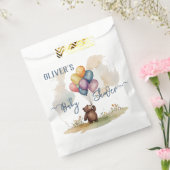 Sachets En Papier Bear Themed Gender Neutral Baby Shower (Scellé)