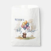 Sachets En Papier Bear Themed Gender Neutral Baby Shower (Devant)