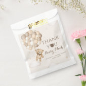 Sachets En Papier Bearly Wait Brown Bear Balloon Baby shower (Scellé)