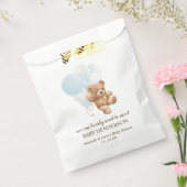 Sachets En Papier Bearly Wait Dusty Blue Teddy Bear (Scellé)