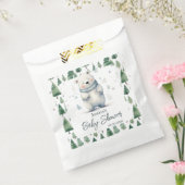 Sachets En Papier Bearly Wait Teddy Bear Baby shower d'hiver (Scellé)