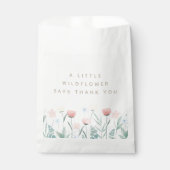 Sachets En Papier Beau Bouquet Fleur sauvage Anniversaire (Devant)