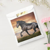 Sachets En Papier Beau Cheval Noir (Scellé)