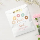 Sachets En Papier Beau Pastel Donut Partir sans traiter Anniversaire (Scellé)