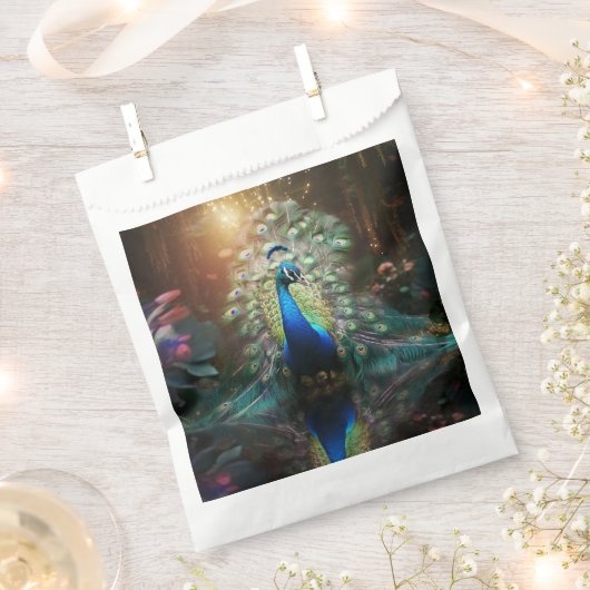 Sachets En Papier Beau Peacock (Coupé)