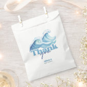 Sachets En Papier Bébé à bord Merci Baby shower (Coupé)