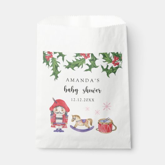 Sachets En Papier Bébé Casse-Noisette Shower (Devant)