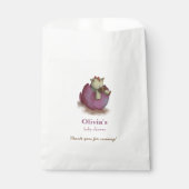 Sachets En Papier Bébé Dragon dans Poupée Oeuf Girl Baby shower uniq (Devant)