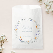 Bébé en Fleur Printemps Été Baby shower Floral