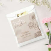 Sachets En Papier Bébé en fleurs (Scellé)
