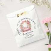 Sachets En Papier Bébé floral Bébé Sticker rose (Scellé)