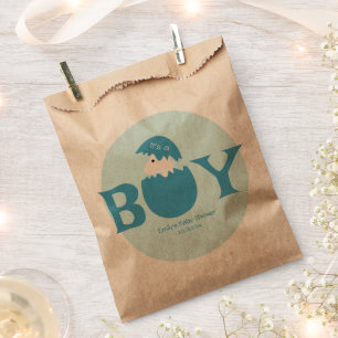 Sachets En Papier Bébé garçon Fête de révélation de genre