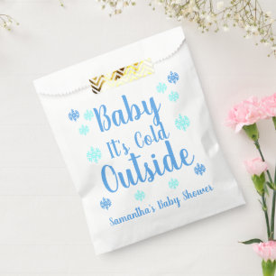 Sachets En Papier Bébé Il fait froid dehors