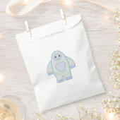 Sachets En Papier Bébé mignon Yeti (Coupé)