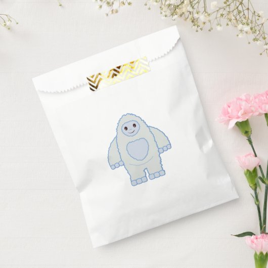 Sachets En Papier Bébé mignon Yeti (Scellé)