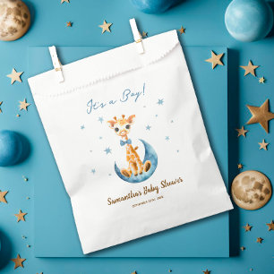 Sachets En Papier Bébé mignonne Giraffe Nursery C'est un Baby shower