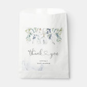 Sachets En Papier Bébé son froid en dehors du baby shower d'eucalypt (Devant)