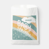 Sachets En Papier BÉBÉ SPRINKLE Cute Nuds Rainbow Rain CUSTOM (Devant)