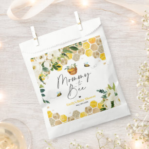 Sachets En Papier Bee Baby shower Maman À Être Un Décor Neutre Pour 