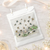 Sachets En Papier Bee Honey Travailleur Queen Bees Antique (Coupé)