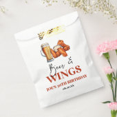 Sachets En Papier Beer and Wings Birthday Party (Scellé)