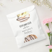 Sachets En Papier beige beige baby shower naturel accueil mignon (Scellé)