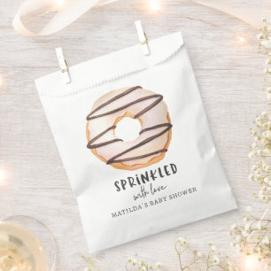 Sachets En Papier beige beige baby shower naturel accueil mignon