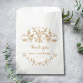 SACHETS EN PAPIER BEIGE OTOMI MEXICAN