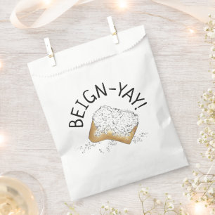Sachets En Papier Beign-Yay ! Nouvelle-Orléans NOLA Beignet Pâtisser