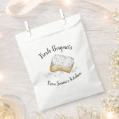 Sachets En Papier Beignets frais Sugary Nouvelle-Orléans Beignet Pât (Coupé)