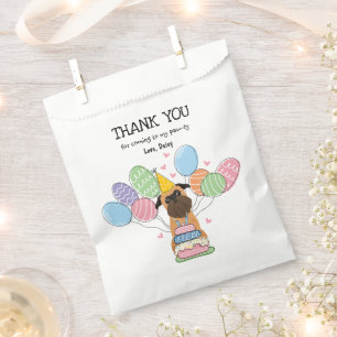 Sachets En Papier Belge Brussels Griffon fête d'anniversaire