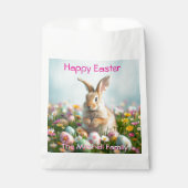 Sachets En Papier Belle fête du lapin de Pâques (Devant)