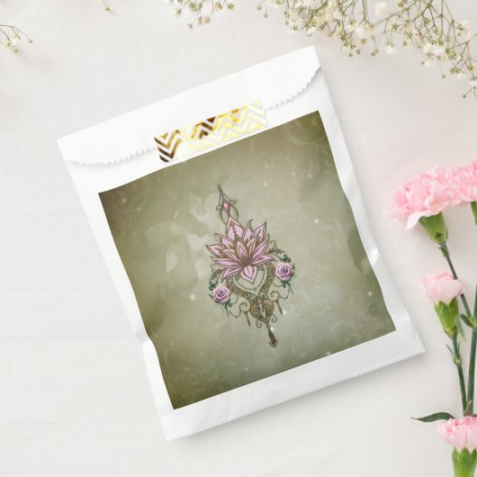 Sachets En Papier Belle fleur de lotus (Scellé)