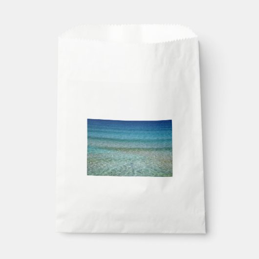 Sachets En Papier Belle plage de sable (Devant)
