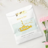 Sachets En Papier Belle Plongée Sous-Marine Jaune Anniversaire (Scellé)