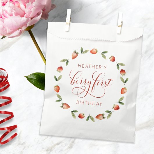 Sachets En Papier Berry d'abord