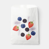 Sachets En Papier Berry First | 1er anniversaire | Berry mixte | MOT (Devant)