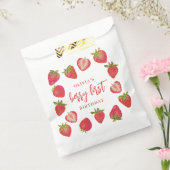 Sachets En Papier Berry First Girls fraise Anniversaire personnalisé (Scellé)