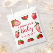 Sachets En Papier Berry fraise Baby shower sucré (Coupé)
